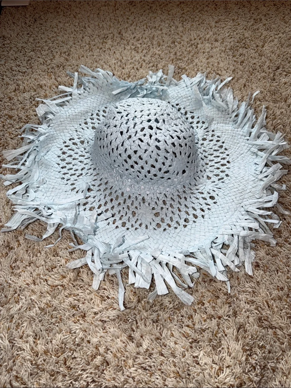 NEW URBAN OUTFITTERS Alani Mega Frayed  Hat Oversized...